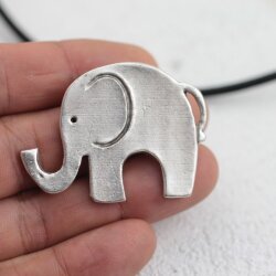 Elephant Pendant, 5x4,3 cm