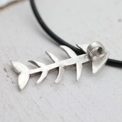 fishbone Pendant, 5,5x3 cm