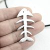 fishbone Pendant, 5,5x3 cm