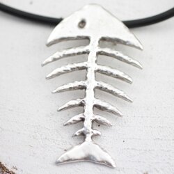 fishbone Pendant, 9,5x5,8 cm