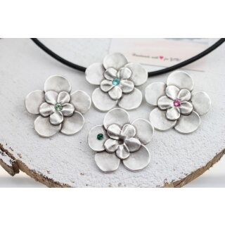 Blumen Anhnger,  4 cm