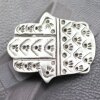 Belt Buckle Hand of Fatima, 8,0x6,6 cm