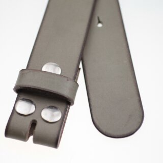 Ledergrtel, 4 cm, 100 % Rindsleder - Vintage Grn