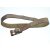leather belts, 4 cm, 100 % Cow leather - Braun Diagonale wide