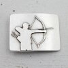 Belt Buckle archer male, 7,0x5,5 cm