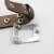 Belt Buckle Rectangular buckle, centric open, 6,5x5,5 cm