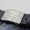 Croco Look Belt Buckle, 6,6x4,5 cm