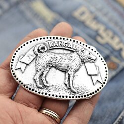 Belt Buckle Kangal dog, 8,5x5,0 cm