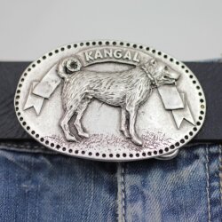 Belt Buckle Kangal dog, 8,5x5,0 cm