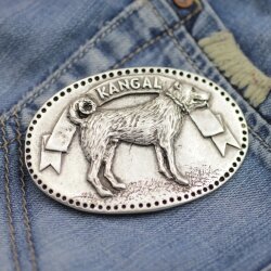 Belt Buckle Kangal dog, 8,5x5,0 cm