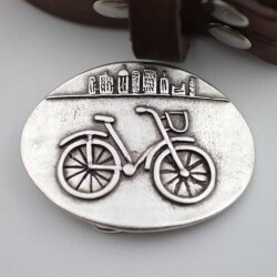 Belt Buckle Bike, Bicycle, 7,3x5,3 cm