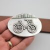 Fahrrad Gürtelschnalle, 7,3x5,3 cm