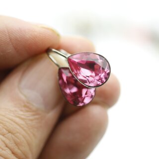 14x10 mm Pearshape Swarovski Kristall