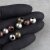 20 Stk. Runde Metall Perlen 10 mm Altsilber