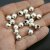 20 pcs. round metal Beads 10 mm Antique Silver