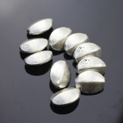 10 oval Facetted  Beads
