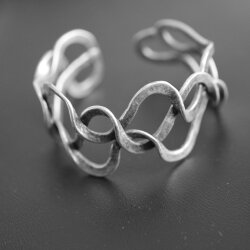 Cuff Bracelet, Silver Bracelet