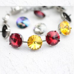 1 m bracelet empty cupchain for 14 mm Rivoli