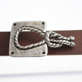 Belt Buckle Setting Sailor Knot for Swarovski Stones