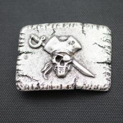 Belt Buckle Setting Pirates for Swarovski Stones