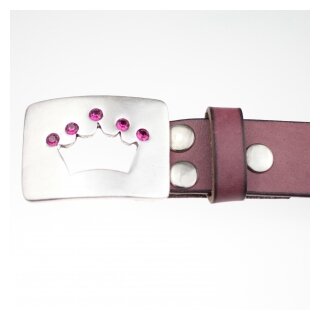 Grtelschnallen Fassung Prinzessin fr Swarovski Steine