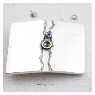 Grtelschnallen Fassung Riss fr Swarovski Steine