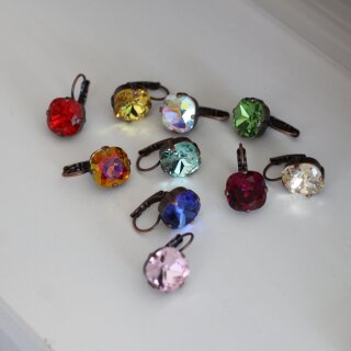 Pietre In Vetro Occhio Di Gatto Starsgem Pietra Sintetica Occhio Di Gatto Cabochon Colorata Di Forma Rotonda - Foto 4