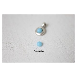 5 mm Flachboden Cabochons aus Acryl