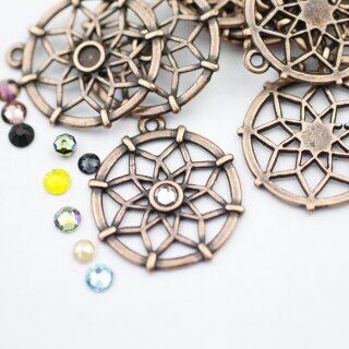 5 mm Flachboden Cabochons aus Acryl