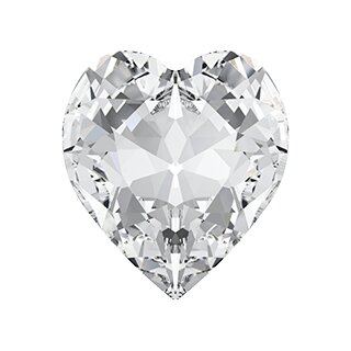 5,5x5 mm Heart Herz Swarovski Kristall