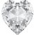 5,5x5 mm Heart Herz Swarovski Kristall