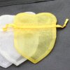 10pcs Heart shaped organza pouches, 8*10 cm Organza Bags, Wedding Favor Bags,Sheer bags,Party Gift Bags, Jewelry Pouch, Drawstring Bags,Candy Bag