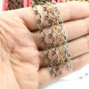 1 Meter Figaro Chain 9x6mm + 5x4mm