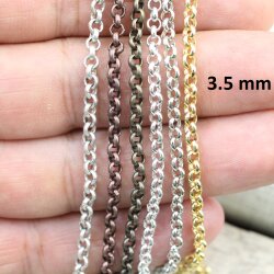 1 Meter Erbskette 3,5 mm