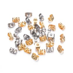 10 Stk. Flgel / Ohrmuttern fr Ohrstecker