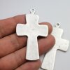 Cross pendant, religious, believe, 64x40 mm