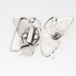 Belt Buckle Butterfly with ornaments, 8,0x5,5 cm