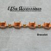 1 Meter Bracelet setting for Swarovski Crystals 4320 Pearshape 14x10mm and 1088, ss19 (4mm)