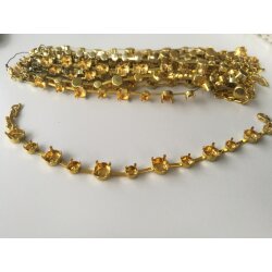 XL Bracelet Setting GOLD  for 1088, ss29 (6 mm) and ss39...
