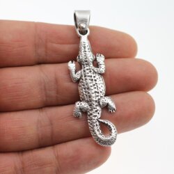 Crocodile Alligator Pendant 6,0*1,9 cm