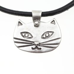 Cat Head Pendant Miaow 3,7*2,5 cm