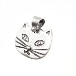 Cat Head Pendant Miaow 3,7*2,5 cm