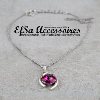 necklace setting for 12 mm Rivoli Swarovski Crystals