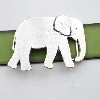 elephant belt buckle