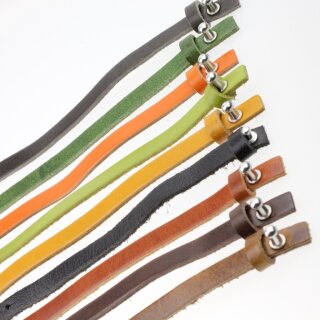 Lederarmband Cognac Braun - fr Schiebeperlen