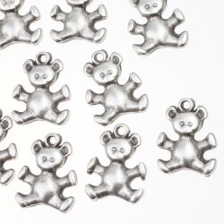 10 Teddybär Charm, Anhänger