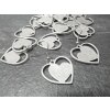 10 Heart Charms