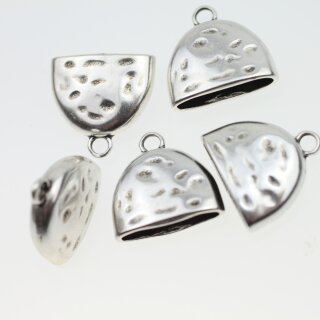 5 Endkappen 19 x 20 mm ( 15 x 5 mm)