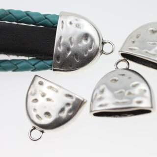 5 Endkappen 19 x 20 mm ( 15 x 5 mm)