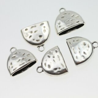 5 Endkappen 19 x 20 mm ( 15 x 5 mm)
